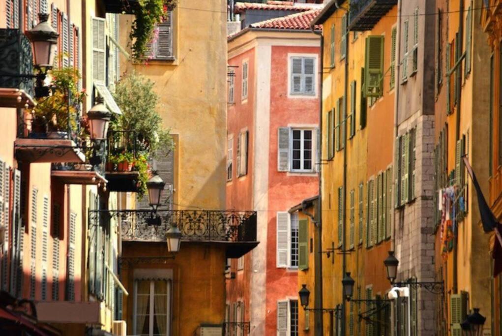 Studio A Louer Au Coeur Du Carre Dor A Nice, Rue Dalpozzo A 150 Metres Des Plages Buitenkant foto