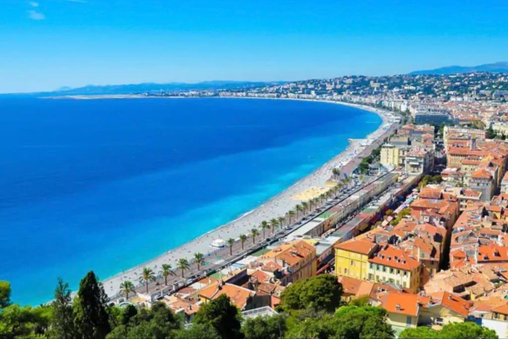Studio A Louer Au Coeur Du Carre Dor A Nice, Rue Dalpozzo A 150 Metres Des Plages Buitenkant foto